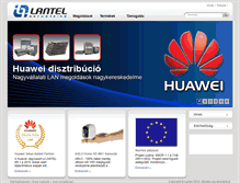 Tablet Screenshot of lantel.hu